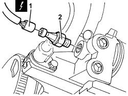 Engine oil pressure warning light switch - r + r