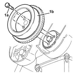 Crankshaft services PULLEY - R.R.