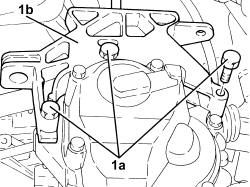 Gear box left rigid mount - r r