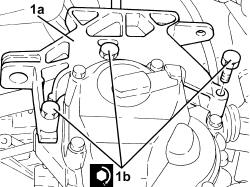 Gear box left rigid mount - r r
