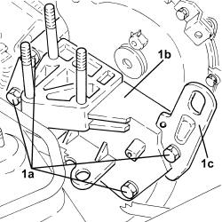 Cam shaft left rigid mount - r r