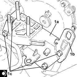 Cam shaft left rigid mount - r r