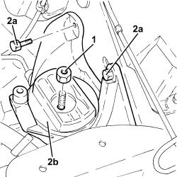 Gearbox side mount flexible block - replace