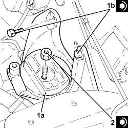 Gearbox side mount flexible block - replace