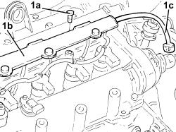 Single cylinder head extension - change gasket