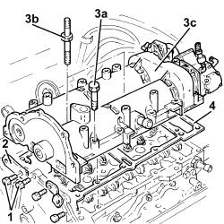 Single cylinder head extension - change gasket