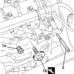 Timing system cover oil seal - replace