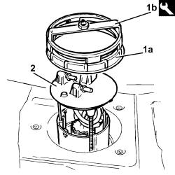 Fuel tank - r + r for replacement