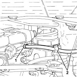 Front fuel delivery line - r r