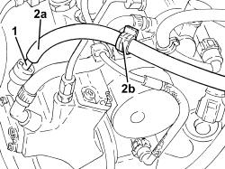 Front fuel delivery line - r r