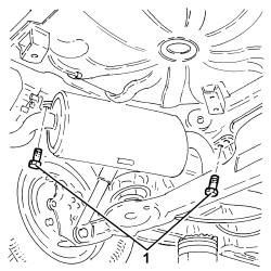 Rear fuel delivery line - r r