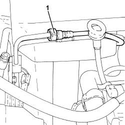 Fuel line from manifolds - r r