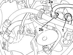 Fuel line from manifolds - r r