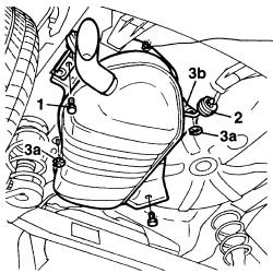 Exhaust pipe heat shield - r r