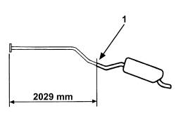 Rear exhaust silencer - r + r