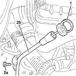 Oil dip stick pipe - r r