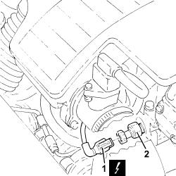 Engine oil pressure warning light switch - r + r