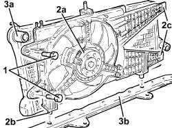 Engine cooling radiator - r + r