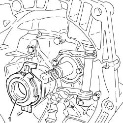 Thrust bearing - r + r with gearbox removed