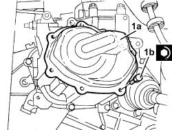 Gearbox rear cover - r + r.