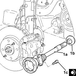 Intermediate drive shaft - r r
