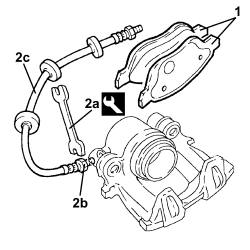 FRONT BRAKE CALIPER (one) - R.R.