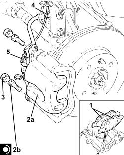 Front brake pads - replace