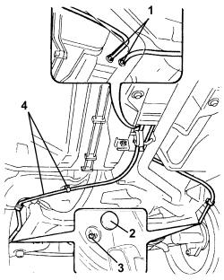 Handbrake cable - r+r