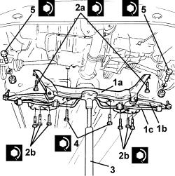 Front suspension beam - r r