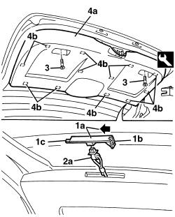 Tailgate interior panel - r+r