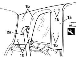 Tailgate hinges - repair or replace with tailgate removed