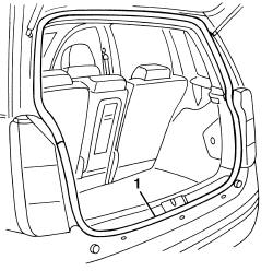Tailgate compartment seal - r+r