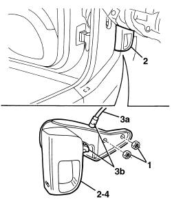 Boot lid opening lever - r+r