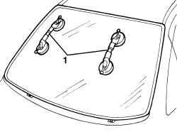 Windscreen glass r r including cleaning of housing