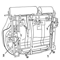 Rear seat cushion - r+r