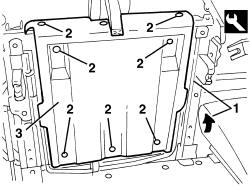 Rear seat guard (one) - r r