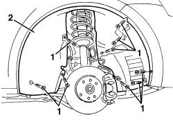 Right front WHEEL ARCH LINER - R.R.