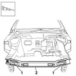 R.R. WING LOWER CROSSMEMBER