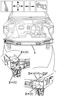 R.R. WING LOWER CROSSMEMBER