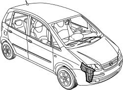 Front side panel (level 1)
