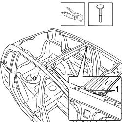R.R. ROOF SUPPORT CROSSMEMBER