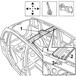 R.R. ROOF SUPPORT CROSSMEMBER