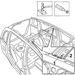 R.R. ROOF SUPPORT CROSSMEMBER