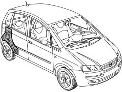 R.R. REAR OUTER WHEEL ARCH