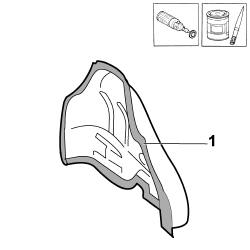 R.R. REAR WHEEL ARCH LINER