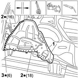 R.R. REAR WHEEL ARCH LINER