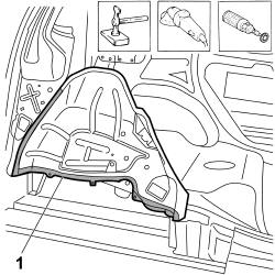 R.R. REAR WHEEL ARCH LINER
