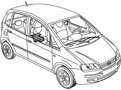 Boot floor pan rail partial