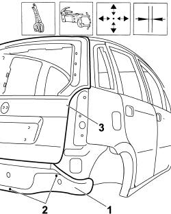 R.R. REAR TRIM (structural element)