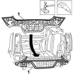 R.R. REAR TRIM (structural element)